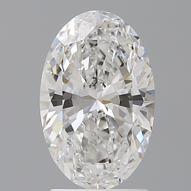2.09 Carat Oval Shaped, Ideal Cut, E Color, VVS2 Clarity, IGI Certified Lab Grown Diamond