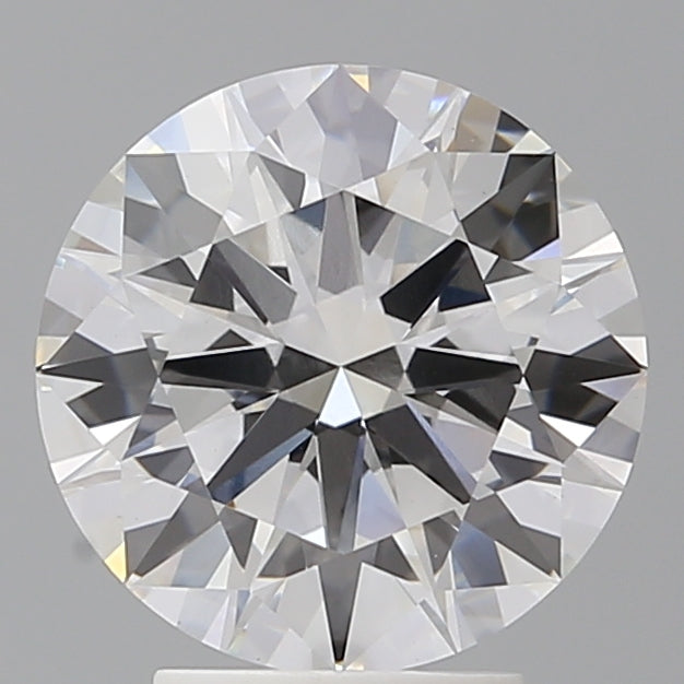 3.44 Carat Round Shaped, Ideal Cut, E Color, VVS2 Clarity, IGI Certified Lab Grown Diamond