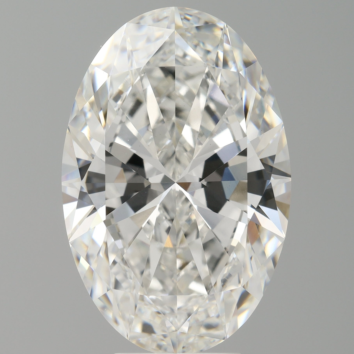 7.04 Carat Oval Shaped, Ideal Cut, E Color, VVS2 Clarity, IGI Certified Lab Grown Diamond