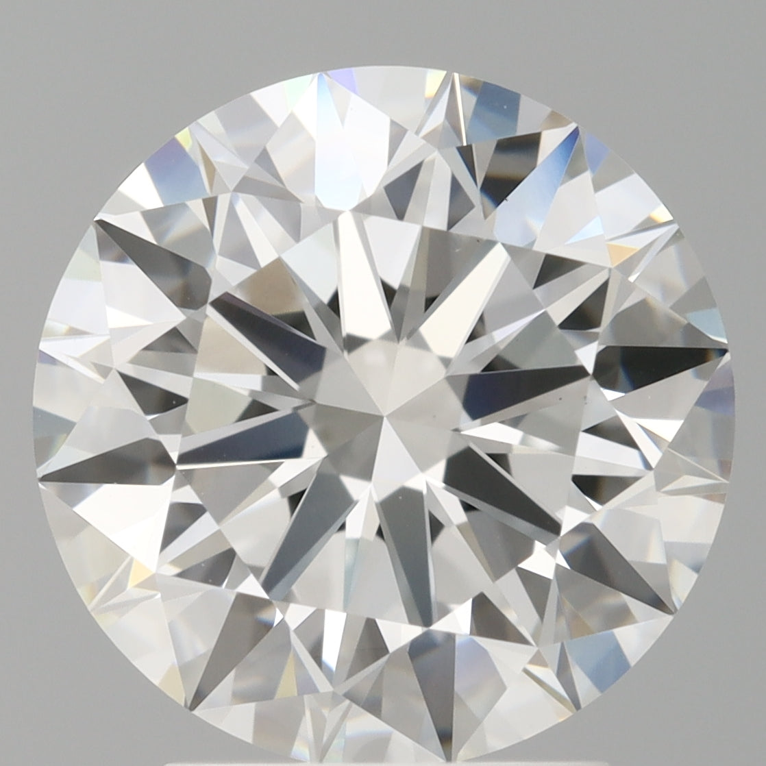 3.10 Carat Round Shaped, Ideal Cut, F Color, VVS2 Clarity, IGI Certified Lab Grown Diamond