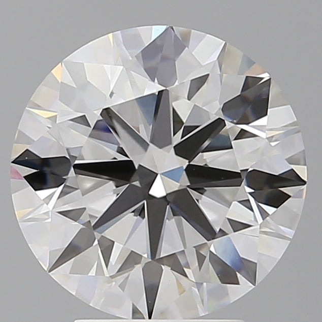 4.09 Carat Round Shaped, Ideal Cut, F Color, VVS1 Clarity, IGI Certified Lab Grown Diamond