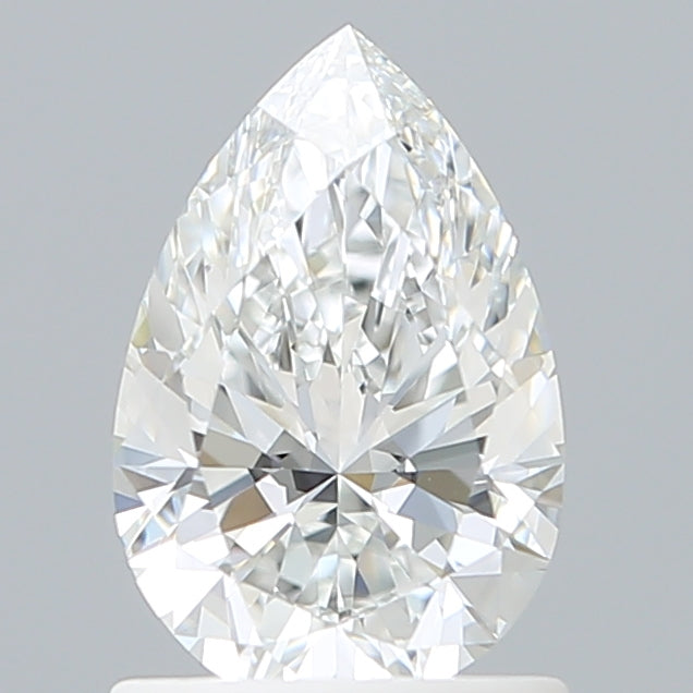 1.09 Carat Pear Shaped, Ideal Cut, E Color, VVS1 Clarity, IGI Certified Lab Grown Diamond