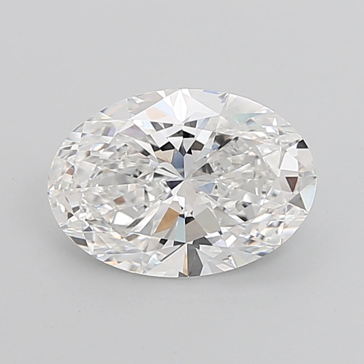 5.00 Carat Oval Shaped, Ideal Cut, E Color, VVS2 Clarity, IGI Certified Lab Grown Diamond
