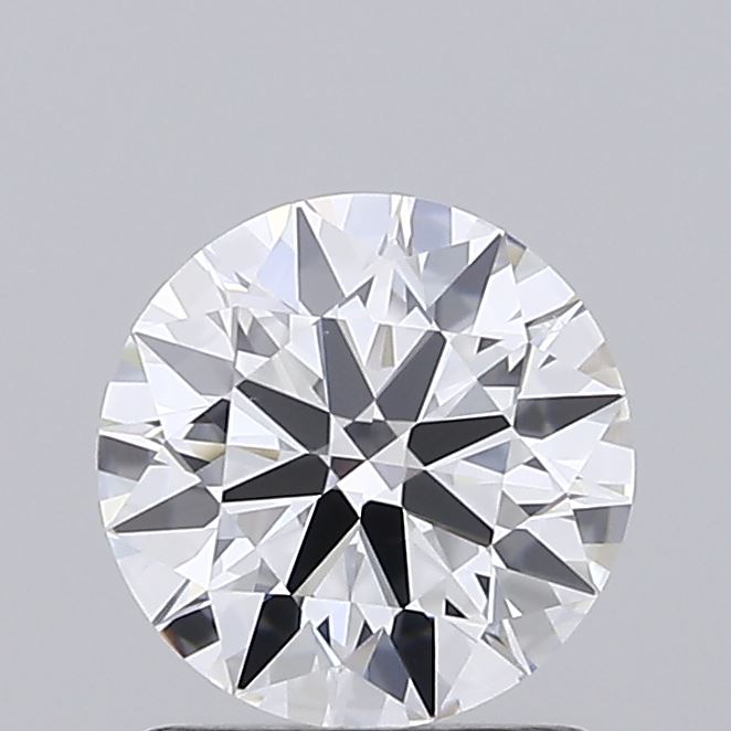 1.08 Carat Round Shaped, Ideal Cut, D Color, VVS2 Clarity, IGI Certified Lab Grown Diamond