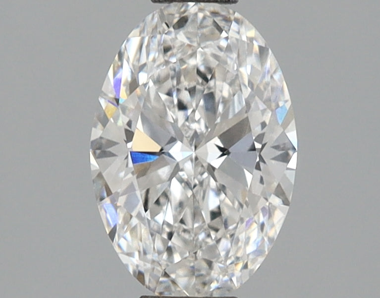 1.03 Carat Oval Shaped, Ideal Cut, D Color, VVS2 Clarity, IGI Certified Lab Grown Diamond