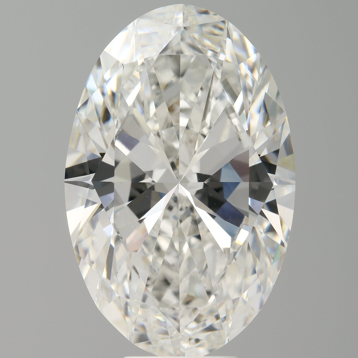 10.00 Carat Oval Shaped, Ideal Cut, E Color, VVS2 Clarity, IGI Certified Lab Grown Diamond