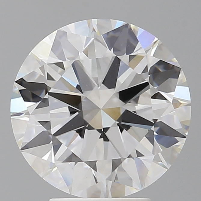4.56 Carat Round Shaped, Excellent Cut, E Color, VVS2 Clarity, IGI Certified Lab Grown Diamond