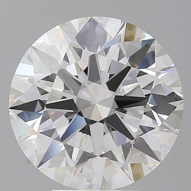 6.08 Carat Round Shaped, Ideal Cut, E Color, VVS2 Clarity, IGI Certified Lab Grown Diamond