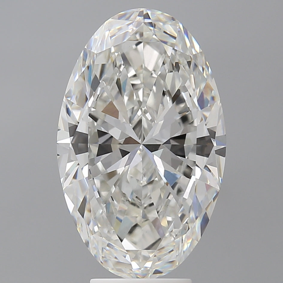 6.02 Carat Oval Shaped, Excellent Cut, F Color, VS1 Clarity, IGI Certified Lab Grown Diamond