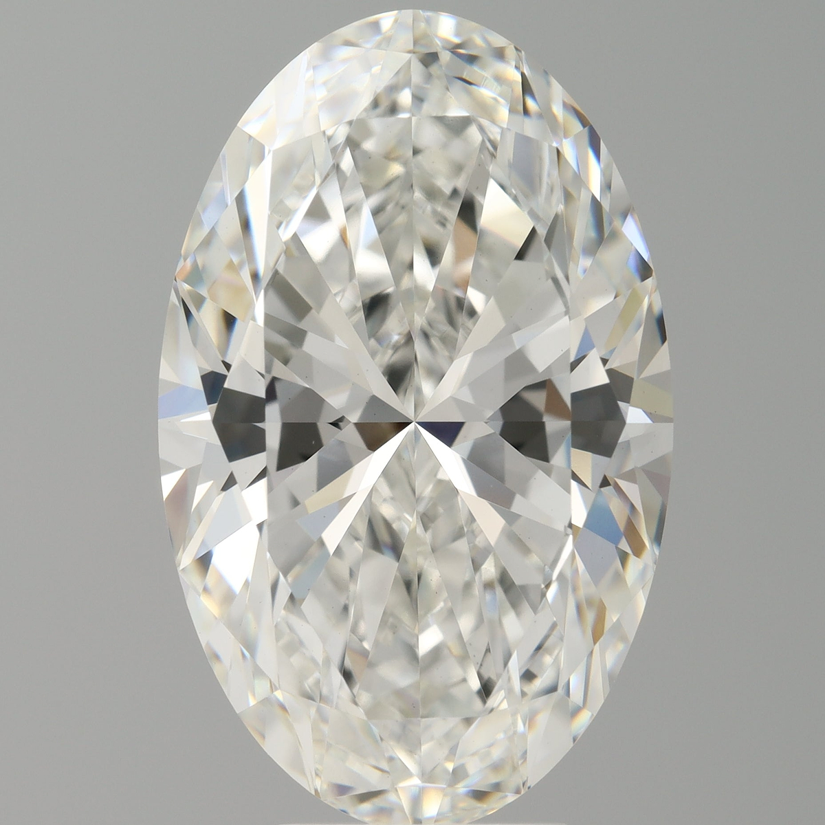 7.03 Carat Oval Shaped, Ideal Cut, F Color, VVS2 Clarity, IGI Certified Lab Grown Diamond
