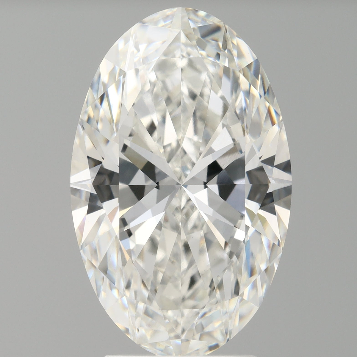 4.03 Carat Oval Shaped, Ideal Cut, F Color, VVS2 Clarity, IGI Certified Lab Grown Diamond