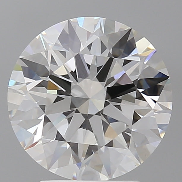 3.58 Carat Round Shaped, Ideal Cut, E Color, VVS2 Clarity, IGI Certified Lab Grown Diamond