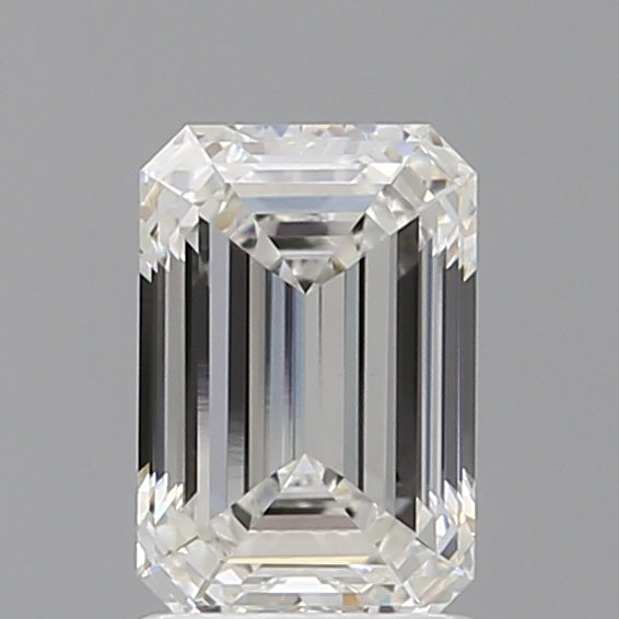 1.60 Carat Emerald Shaped, Ideal Cut, F Color, VVS2 Clarity, IGI Certified Lab Grown Diamond