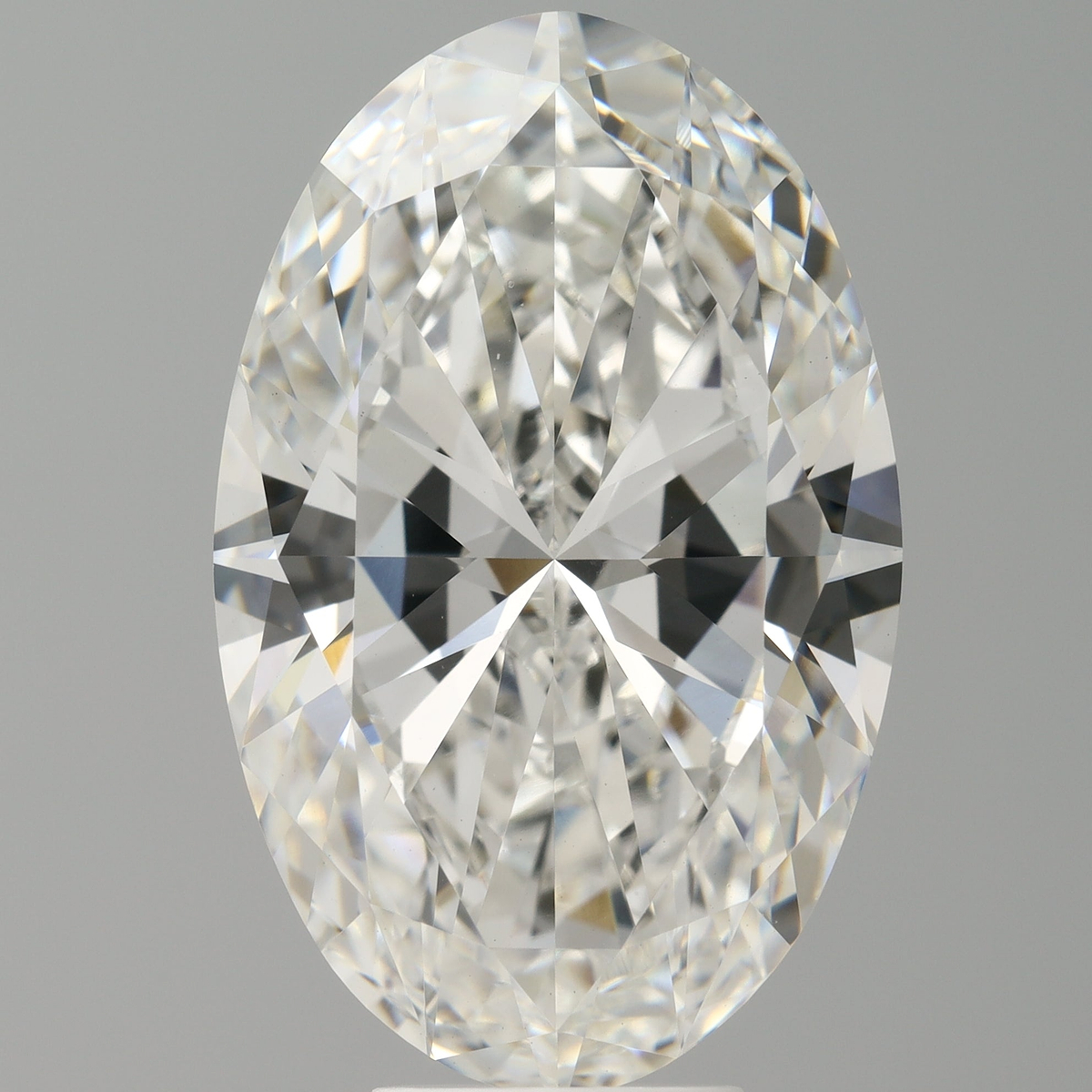 8.00 Carat Oval Shaped, Ideal Cut, F Color, VVS2 Clarity, IGI Certified Lab Grown Diamond