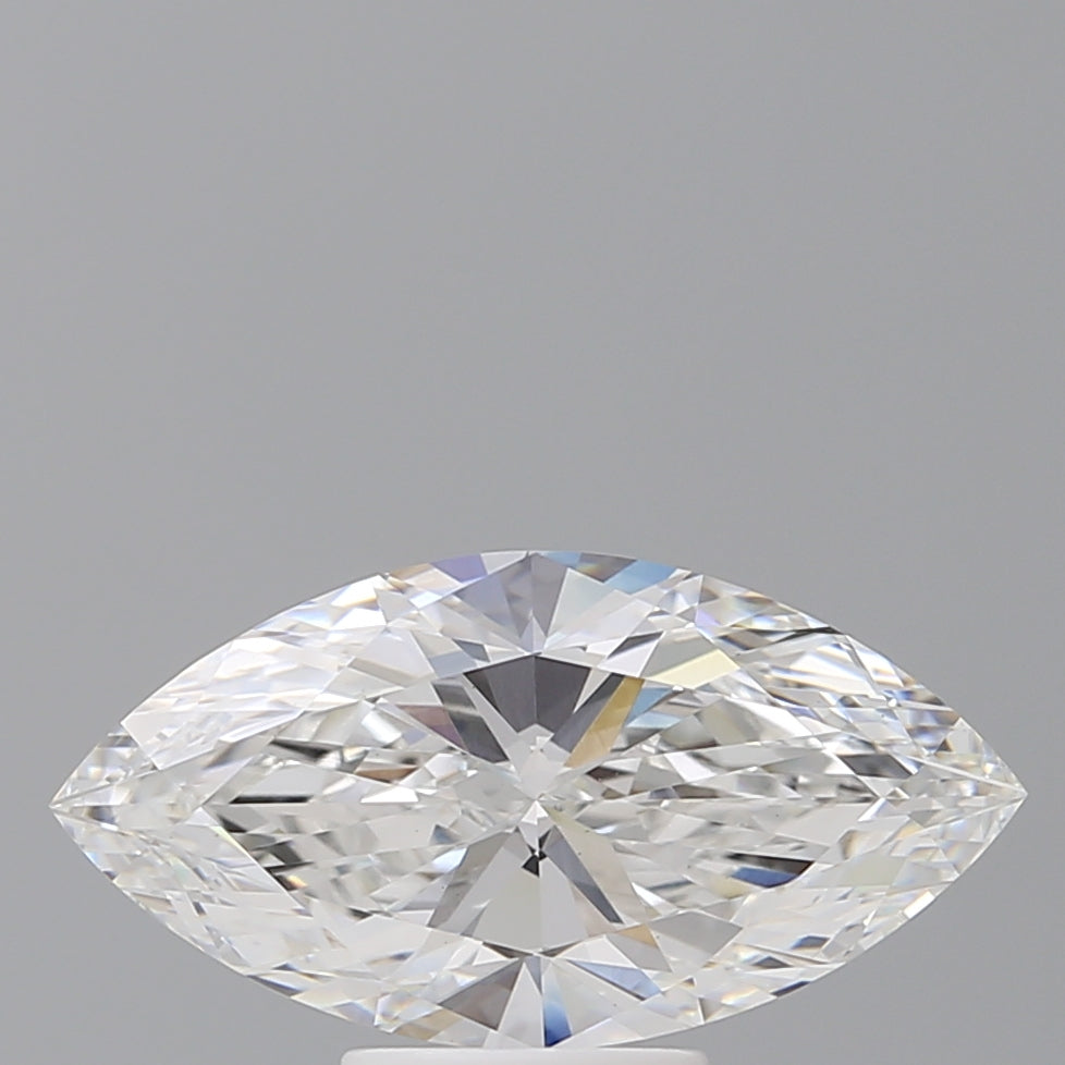 3.59 Carat Marquise Shaped, Ideal Cut, E Color, VS1 Clarity, IGI Certified Lab Grown Diamond