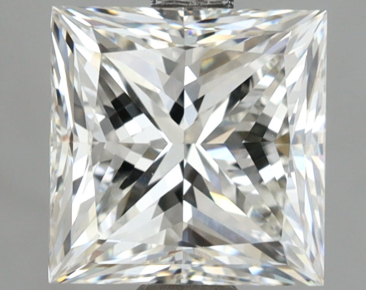 3.01 Carat Princess Shaped, Excellent Cut, G Color, VVS2 Clarity, IGI Certified Lab Grown Diamond
