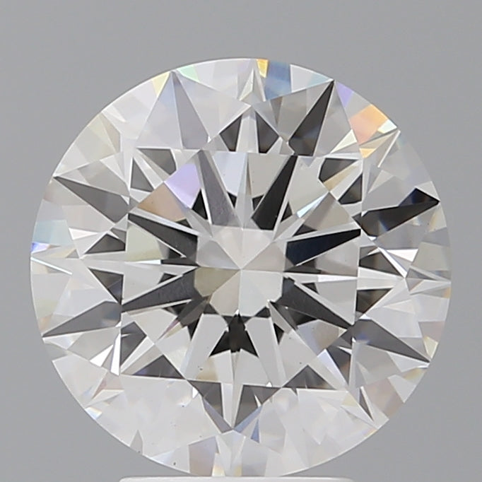 4.55 Carat Round Shaped, Ideal Cut, F Color, VVS2 Clarity, IGI Certified Lab Grown Diamond