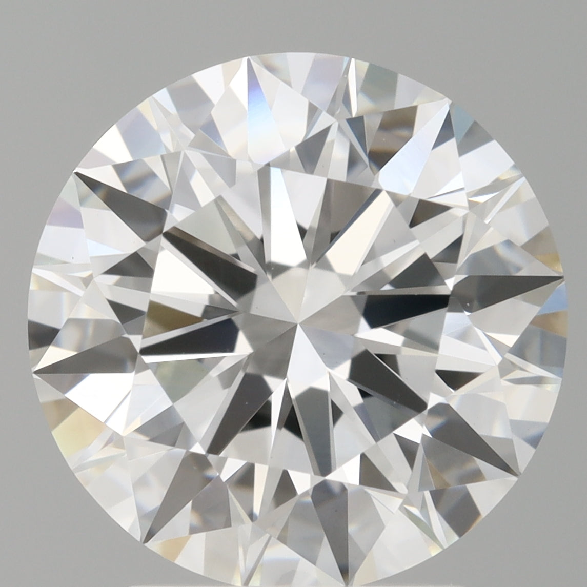 3.05 Carat Round Shaped, Ideal Cut, E Color, VVS2 Clarity, IGI Certified Lab Grown Diamond