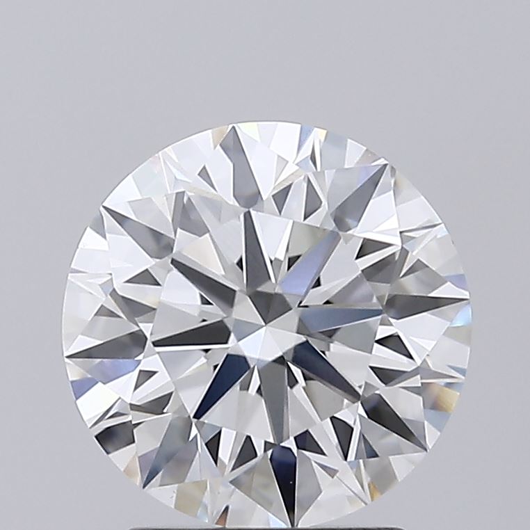2.02 Carat Round Shaped, Ideal Cut, E Color, VS1 Clarity, IGI Certified Lab Grown Diamond