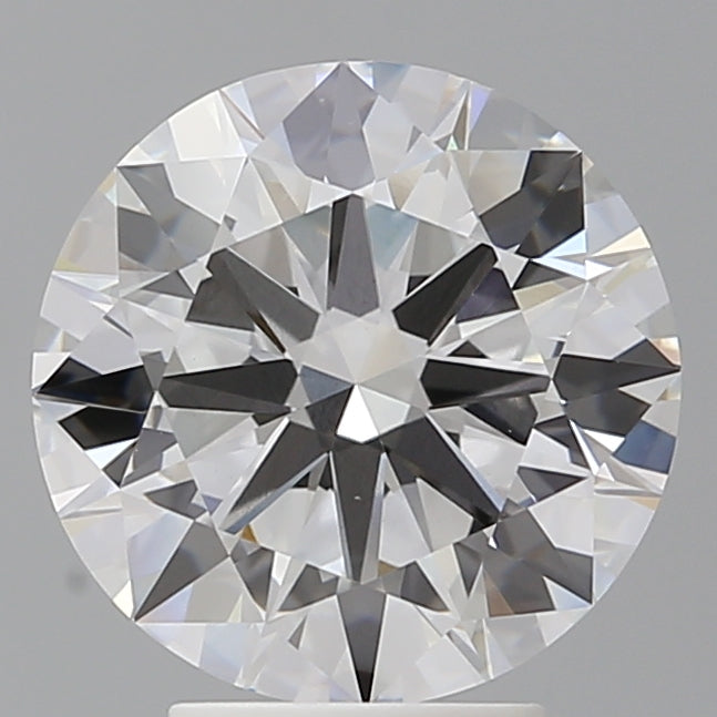 4.03 Carat Round Shaped, Ideal Cut, E Color, VVS2 Clarity, IGI Certified Lab Grown Diamond