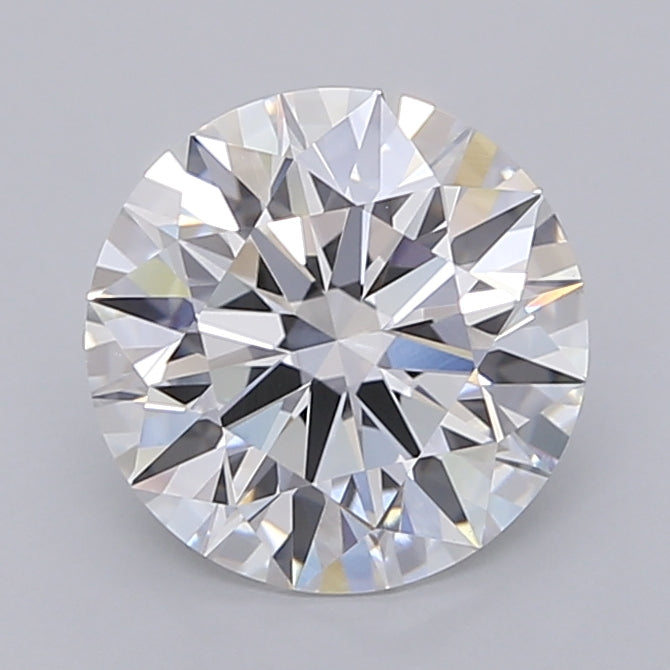 2.54 Carat Round Shaped, Ideal Cut, E Color, VVS2 Clarity, IGI Certified Lab Grown Diamond