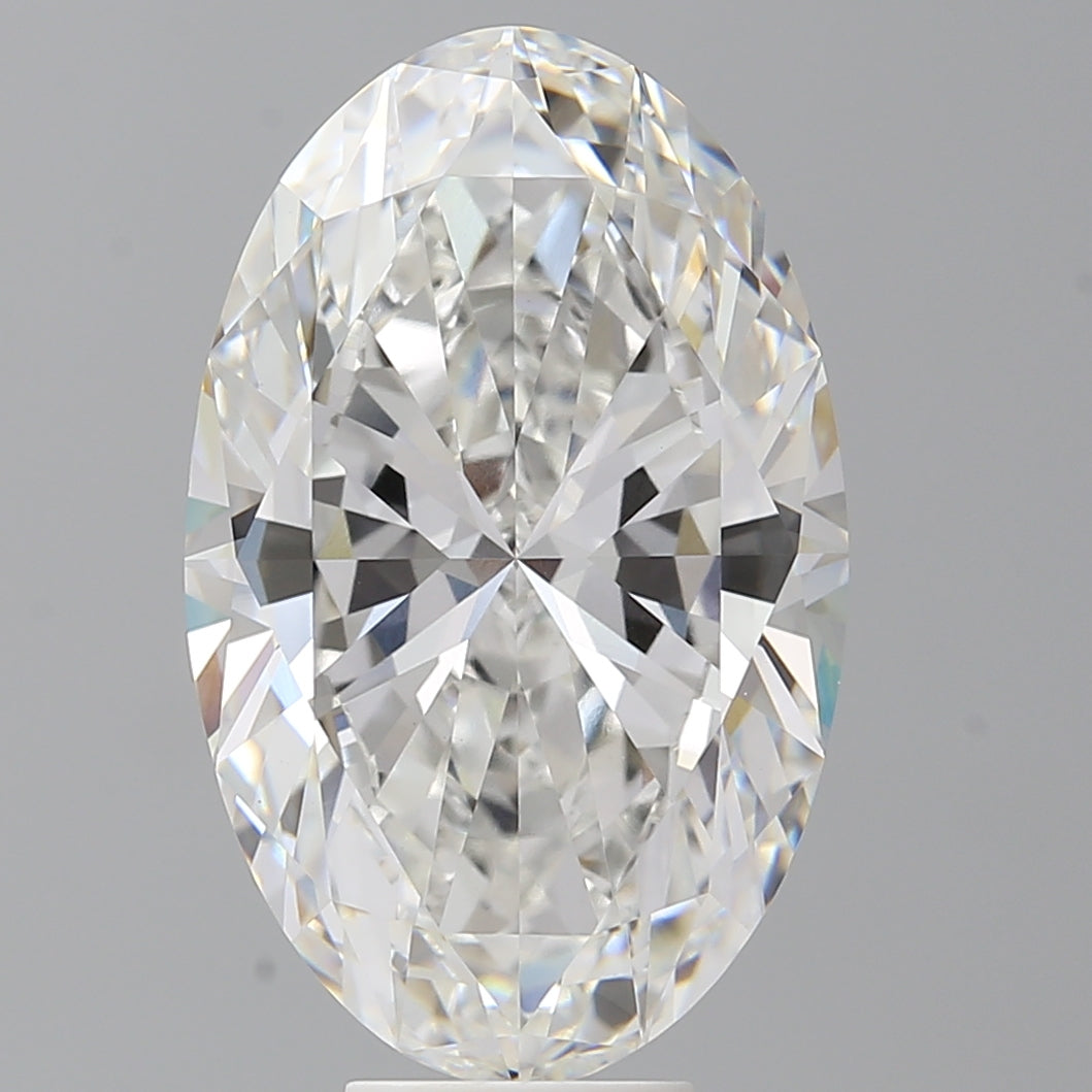 8.60 Carat Oval Shaped, Ideal Cut, F Color, VVS2 Clarity, IGI Certified Lab Grown Diamond