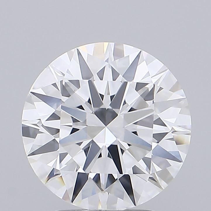3.17 Carat Round Shaped, Ideal Cut, D Color, VVS2 Clarity, IGI Certified Lab Grown Diamond