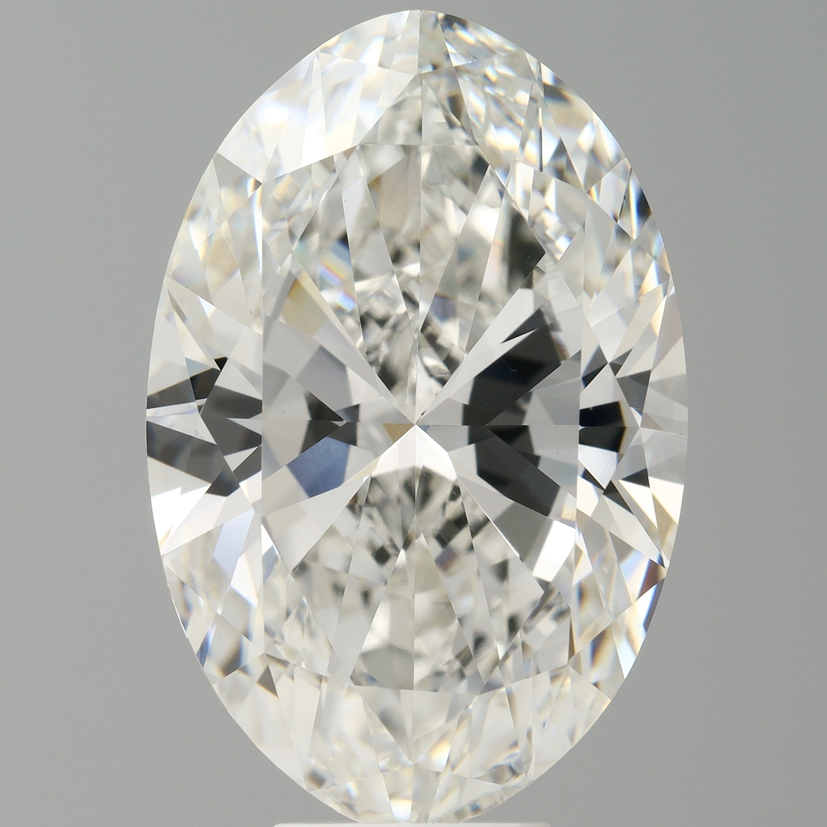8.99 Carat Oval Shaped, Ideal Cut, F Color, VVS2 Clarity, IGI Certified Lab Grown Diamond
