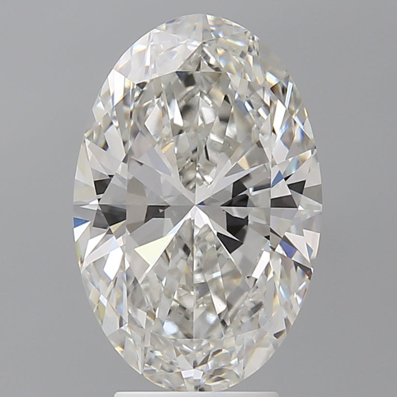 4.54 Carat Oval Shaped, Ideal Cut, F Color, VS1 Clarity, IGI Certified Lab Grown Diamond