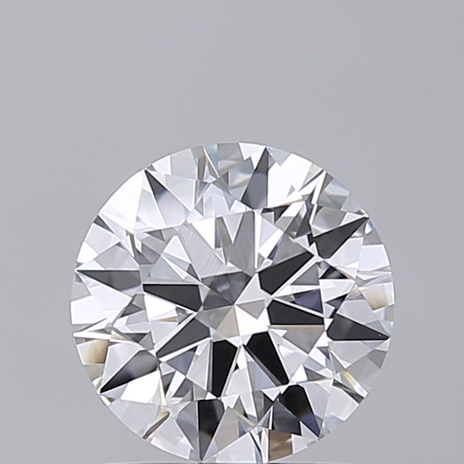 1.51 Carat Round Shaped, Ideal Cut, D Color, VVS2 Clarity, IGI Certified Lab Grown Diamond