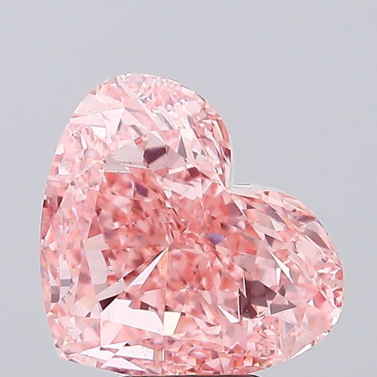 4.80 Carat Heart Shaped, Very Good Cut, VS1 Clarity, IGI Certified Lab Grown Diamond