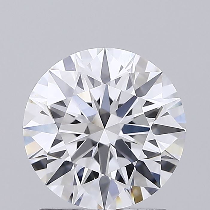 1.53 Carat Round Shaped, Ideal Cut, D Color, VVS2 Clarity, IGI Certified Lab Grown Diamond