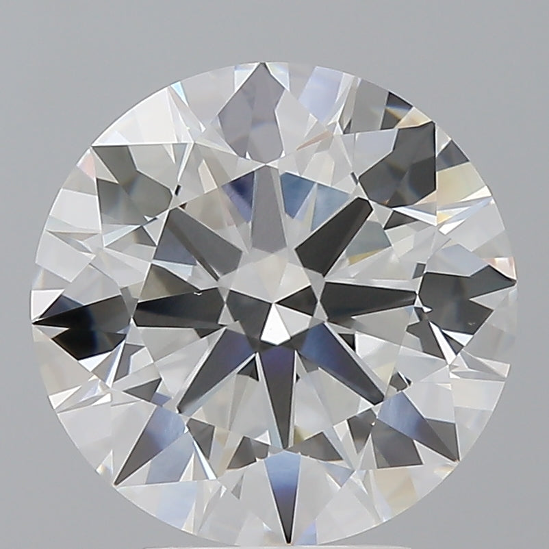 4.58 Carat Round Shaped, Ideal Cut, F Color, VVS2 Clarity, IGI Certified Lab Grown Diamond