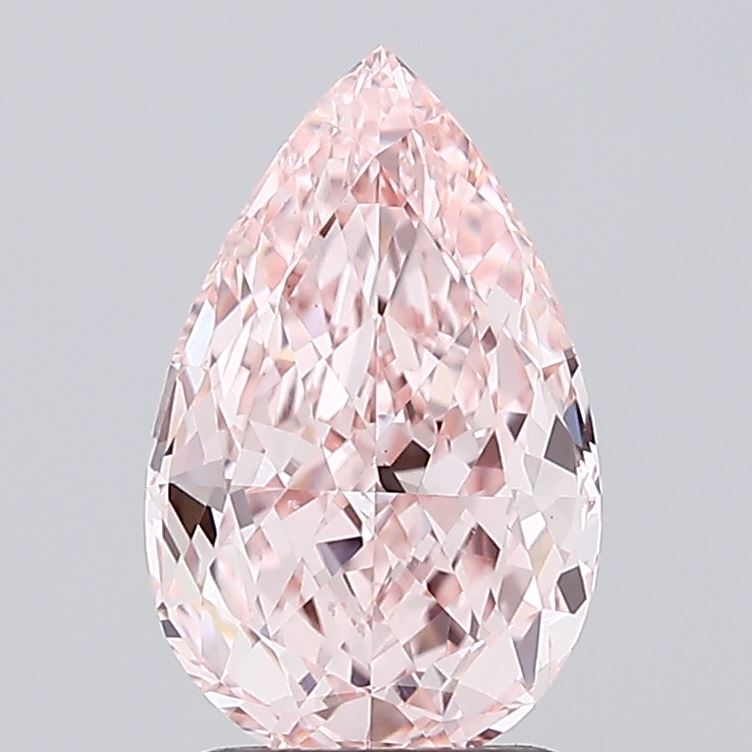 2.03 Carat Pear Shaped, Ideal Cut, VVS2 Clarity, IGI Certified Lab Grown Diamond