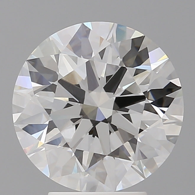 4.10 Carat Round Shaped, Ideal Cut, E Color, VVS2 Clarity, IGI Certified Lab Grown Diamond