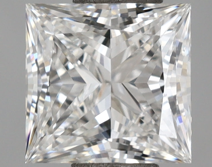 1.04 Carat Princess Shaped, Excellent Cut, E Color, IF Clarity, IGI Certified Lab Grown Diamond