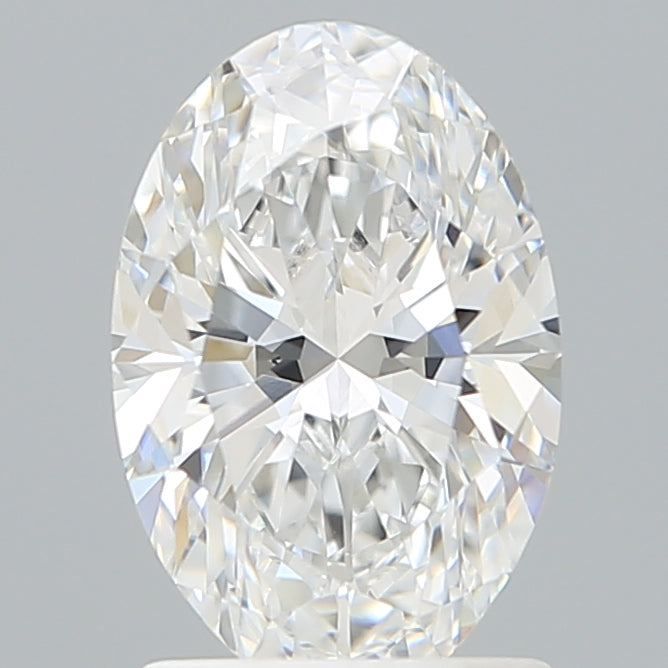 1.59 Carat Oval Shaped, Excellent Cut, D Color, VVS1 Clarity, IGI Certified Lab Grown Diamond
