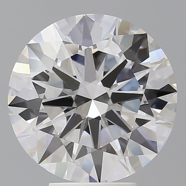 5.56 Carat Round Shaped, Ideal Cut, F Color, VVS2 Clarity, IGI Certified Lab Grown Diamond