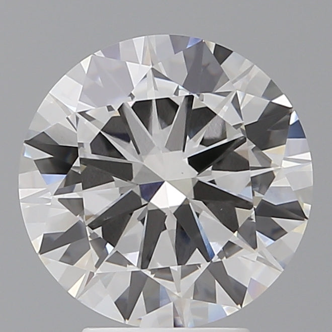 4.04 Carat Round Shaped, Excellent Cut, E Color, VVS2 Clarity, IGI Certified Lab Grown Diamond