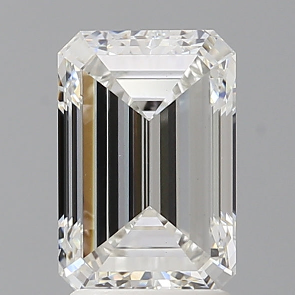 2.51 Carat Emerald Shaped, Excellent Cut, F Color, VVS2 Clarity, IGI Certified Lab Grown Diamond