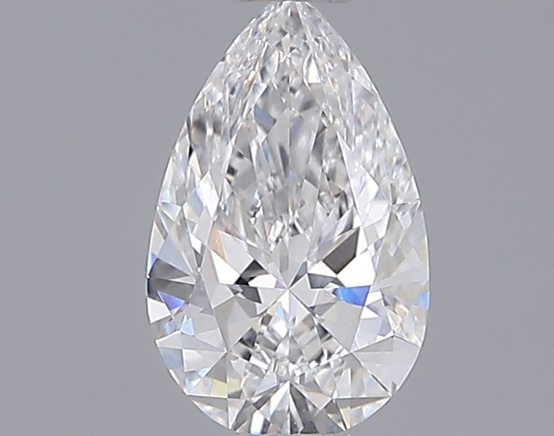 1.06 Carat Pear Shaped, Ideal Cut, D Color, VVS2 Clarity, IGI Certified Lab Grown Diamond