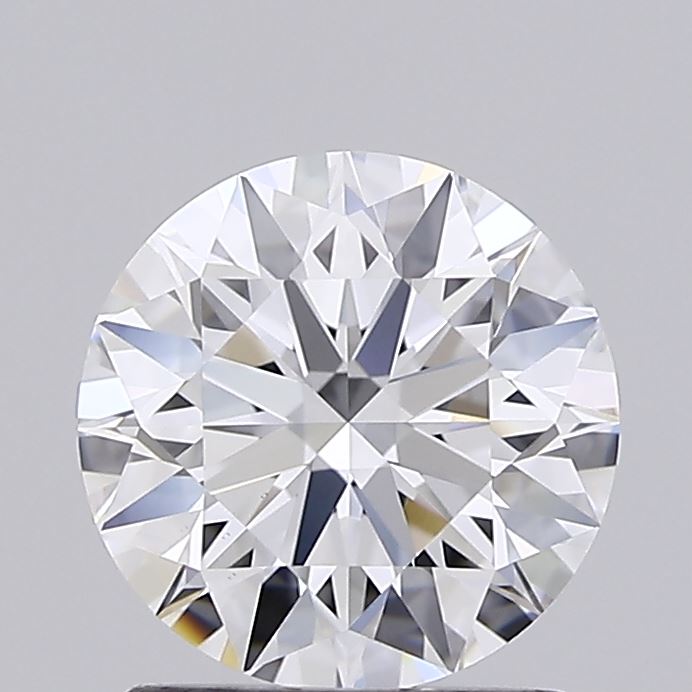 1.55 Carat Round Shaped, Ideal Cut, D Color, VS1 Clarity, IGI Certified Lab Grown Diamond