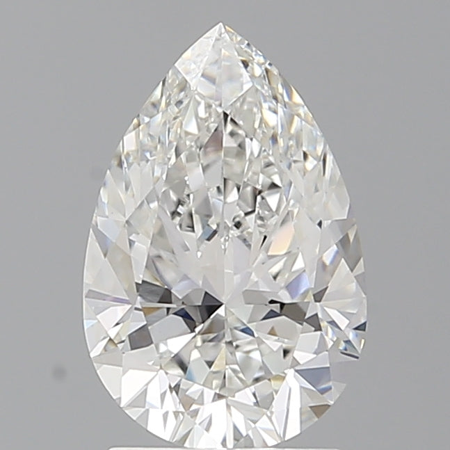 2.07 Carat Pear Shaped, Ideal Cut, F Color, VVS2 Clarity, IGI Certified Lab Grown Diamond