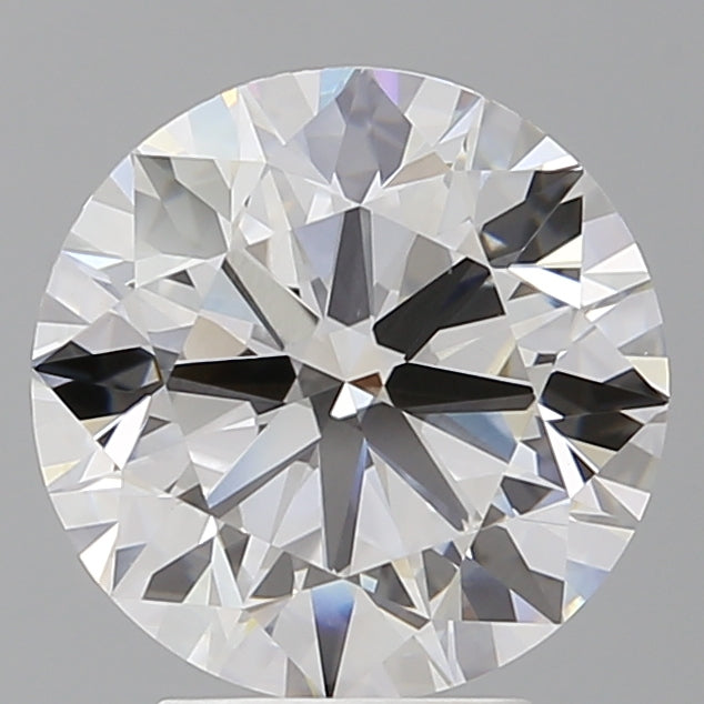 4.03 Carat Round Shaped, Excellent Cut, E Color, VVS2 Clarity, IGI Certified Lab Grown Diamond