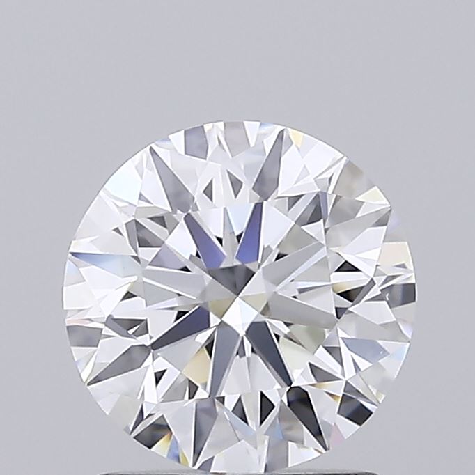 1.54 Carat Round Shaped, Ideal Cut, D Color, VS1 Clarity, IGI Certified Lab Grown Diamond