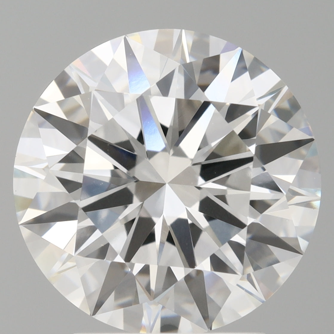3.02 Carat Round Shaped, Ideal Cut, F Color, VVS2 Clarity, IGI Certified Lab Grown Diamond