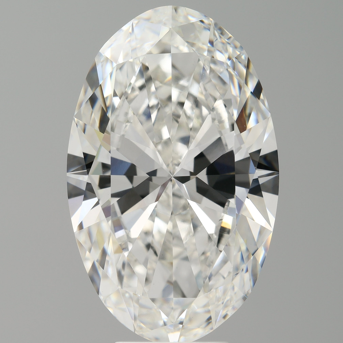 8.04 Carat Oval Shaped, Ideal Cut, F Color, VVS2 Clarity, IGI Certified Lab Grown Diamond