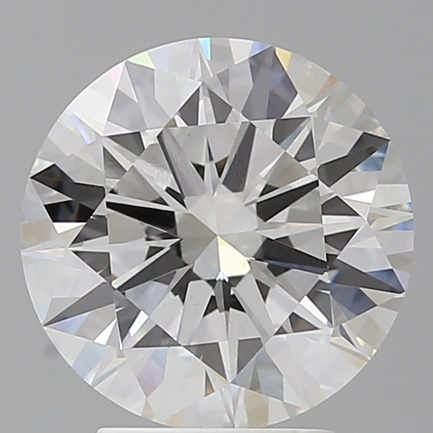 3.54 Carat Round Shaped, Ideal Cut, F Color, VVS2 Clarity, IGI Certified Lab Grown Diamond