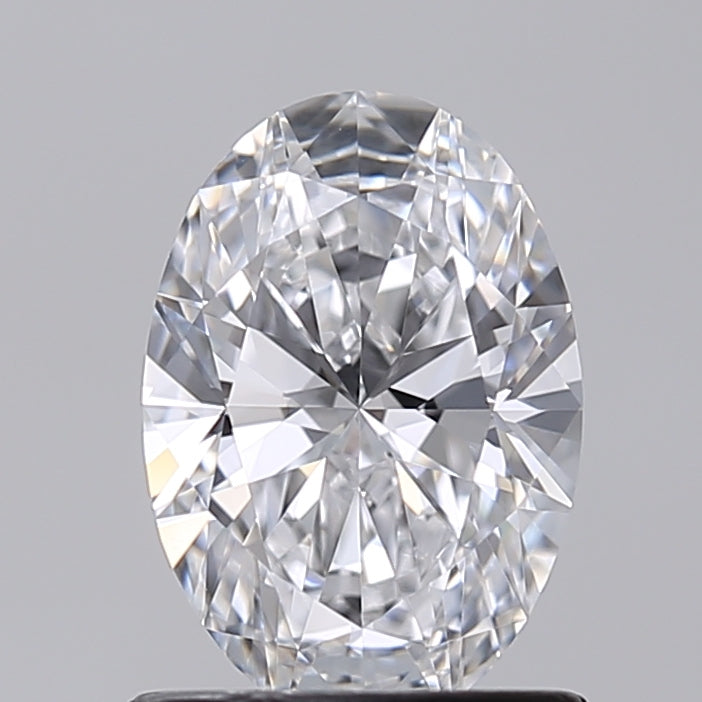 1.01 Carat Oval Shaped, Excellent Cut, D Color, VVS2 Clarity, IGI Certified Lab Grown Diamond