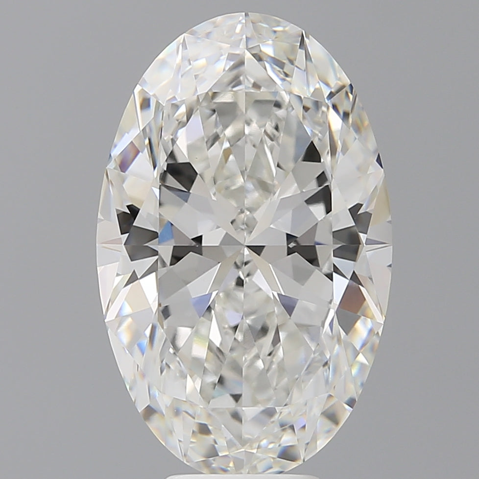 7.60 Carat Oval Shaped, Ideal Cut, E Color, VVS2 Clarity, IGI Certified Lab Grown Diamond
